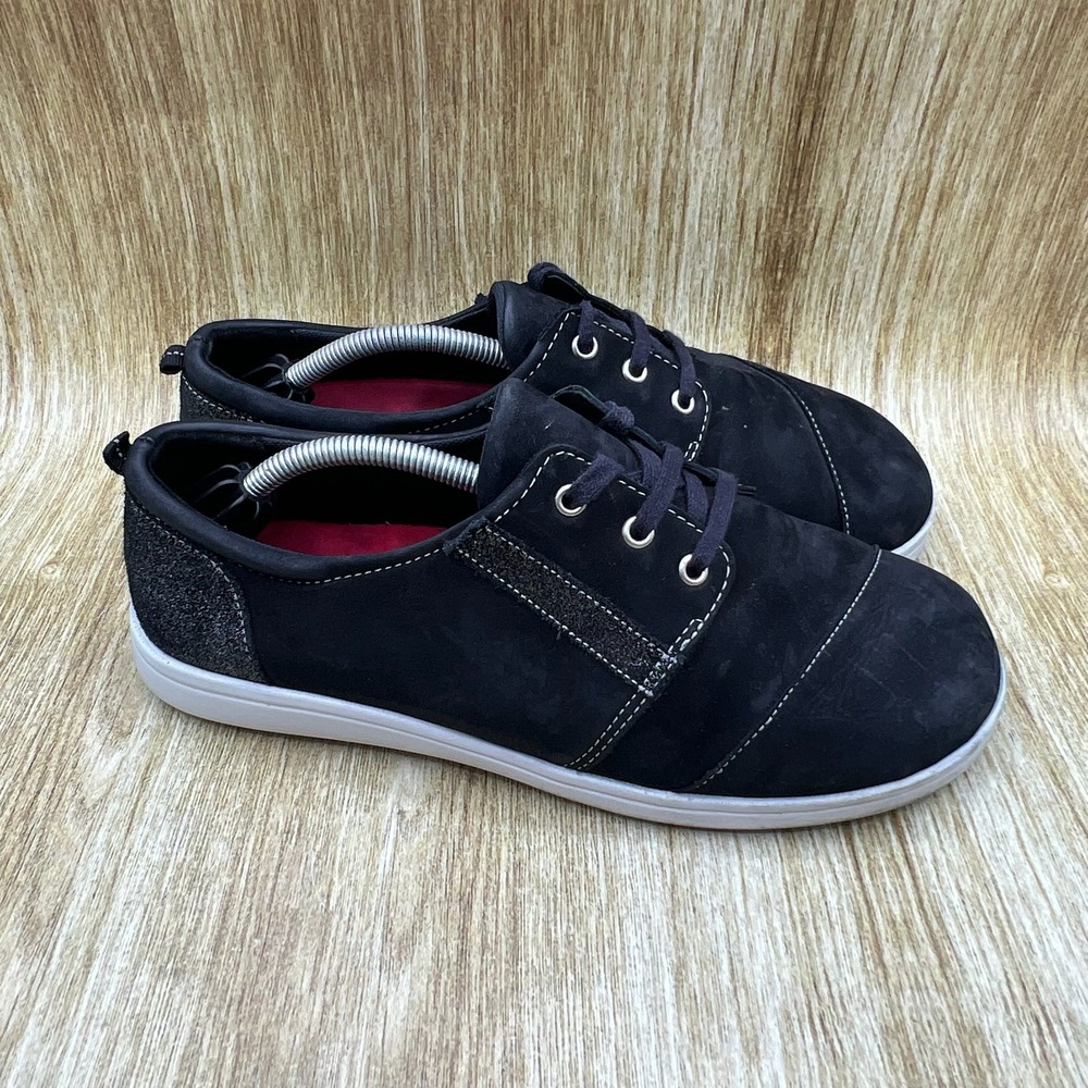 SAS Marnie Women's Size 8.5 WW Tripad Comfort‎ Black Lace Up Comfort Shoes